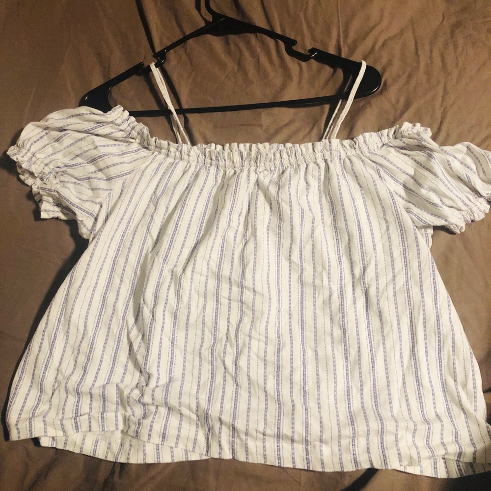 H&M off the shoulder top